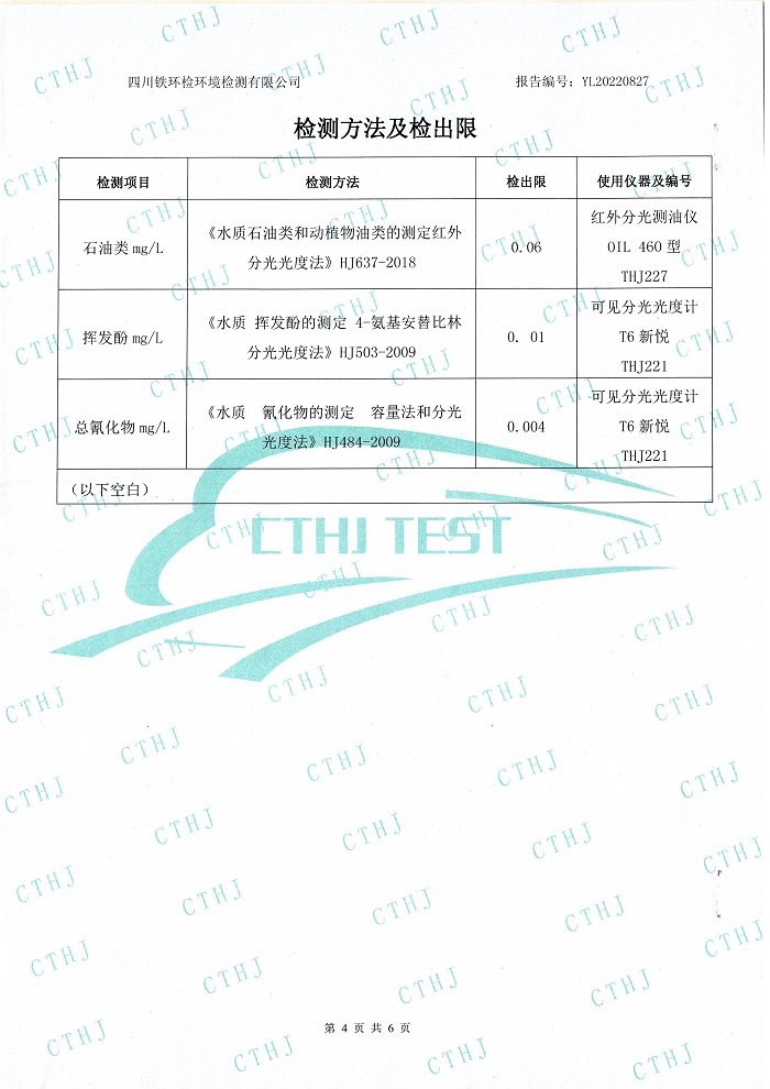四川泌尿外科医院污水处理公示