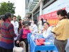 把健康服务送到路上丨四川泌尿外科医院参与暖心驿站关爱活动