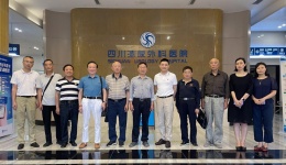 市老科协副会长王宗全一行到四川泌尿外科医院走访调研